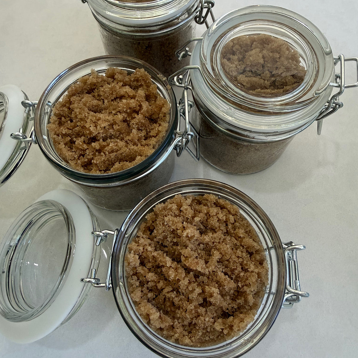 homemade body scrub