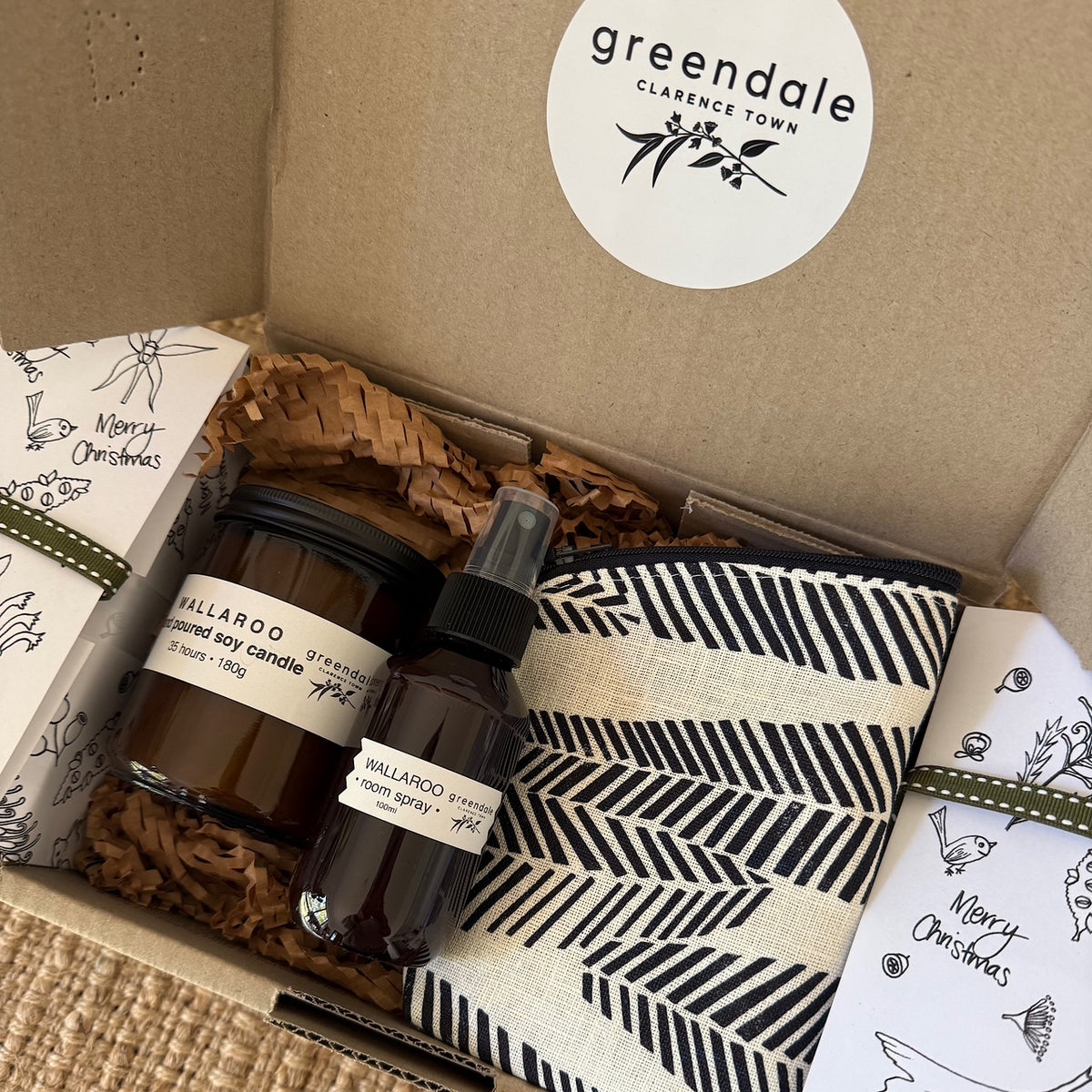 christmas botanical eucalyptus gift pack