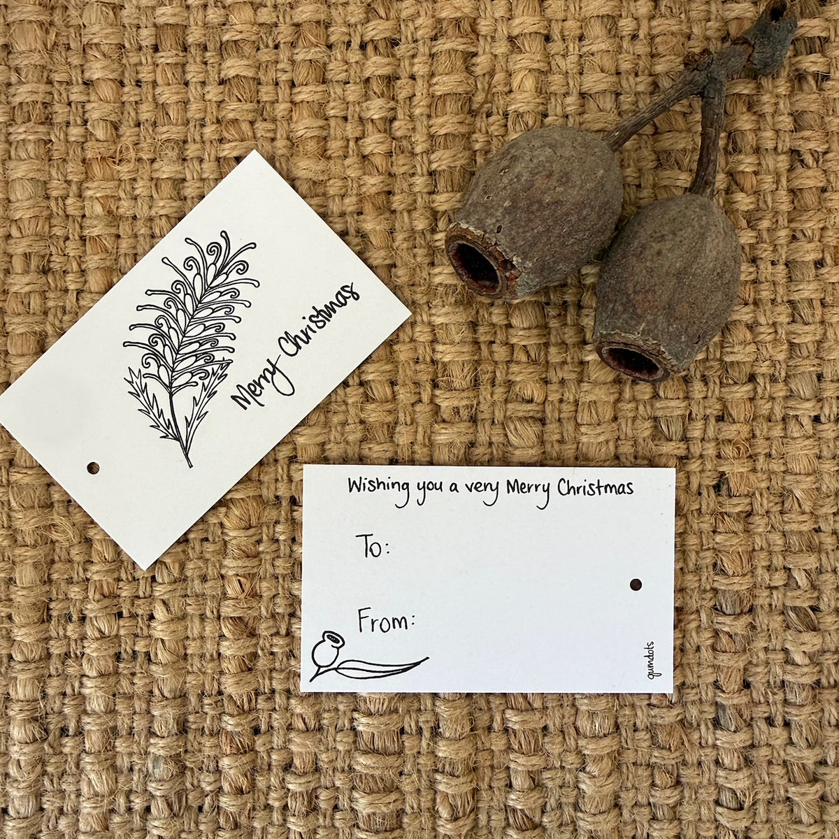 christmas botanical eucalyptus gift pack