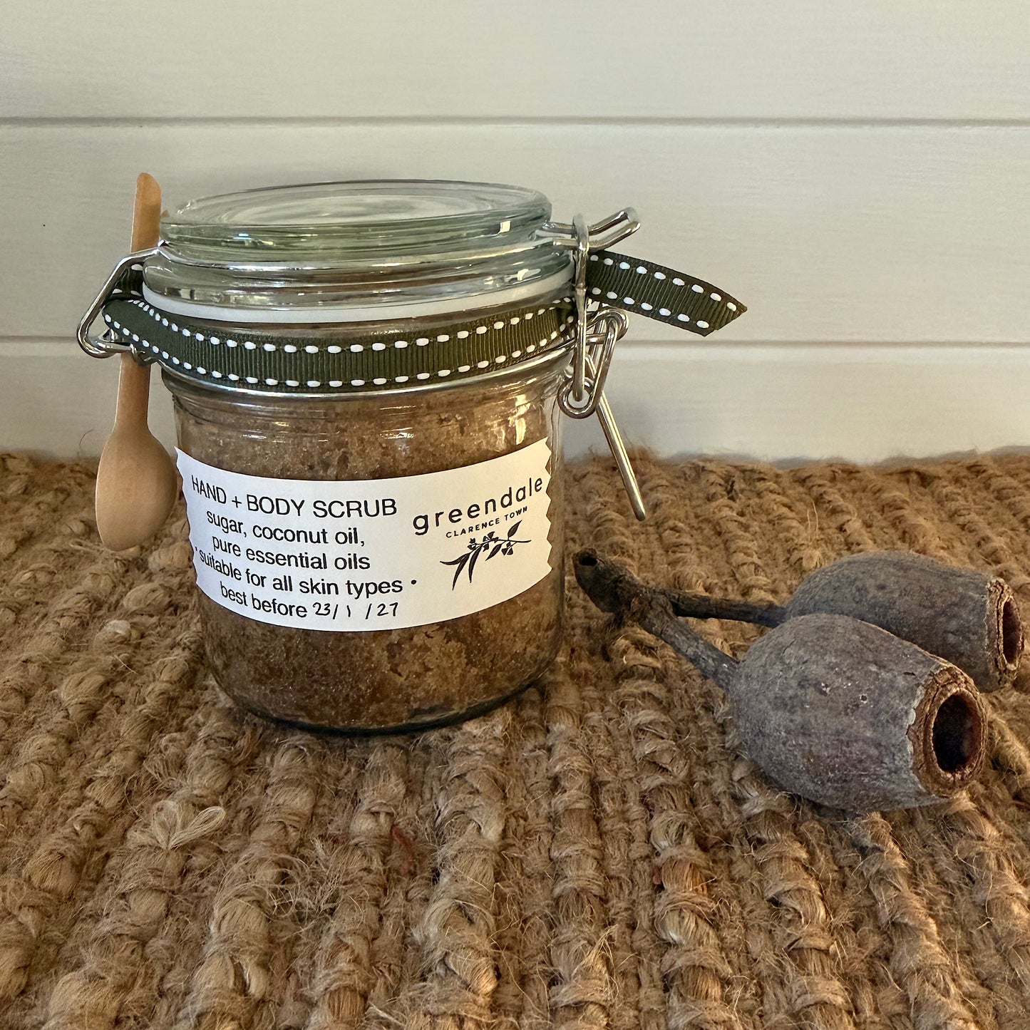 homemade body scrub