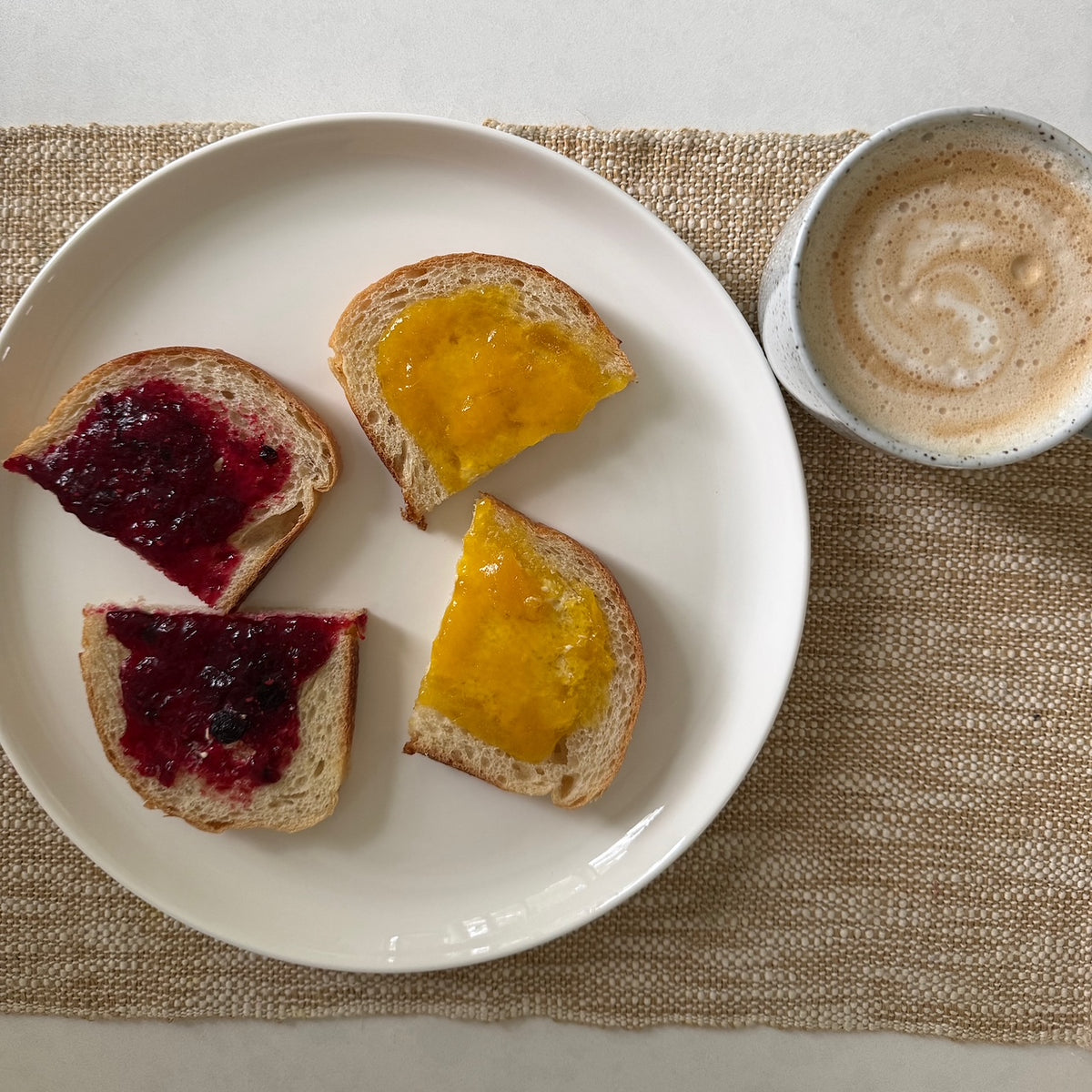 homemade mango jam