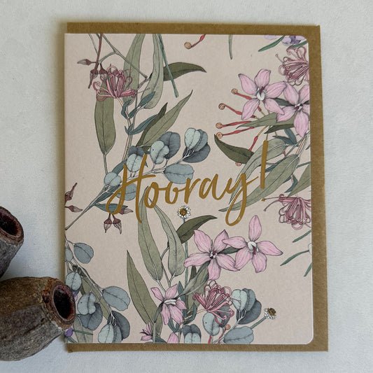 botanical gift card : 4 design options