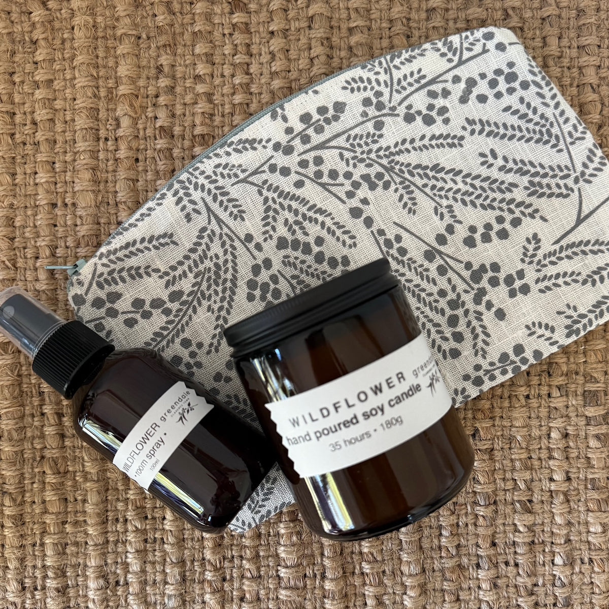christmas botanical wattle gift pack